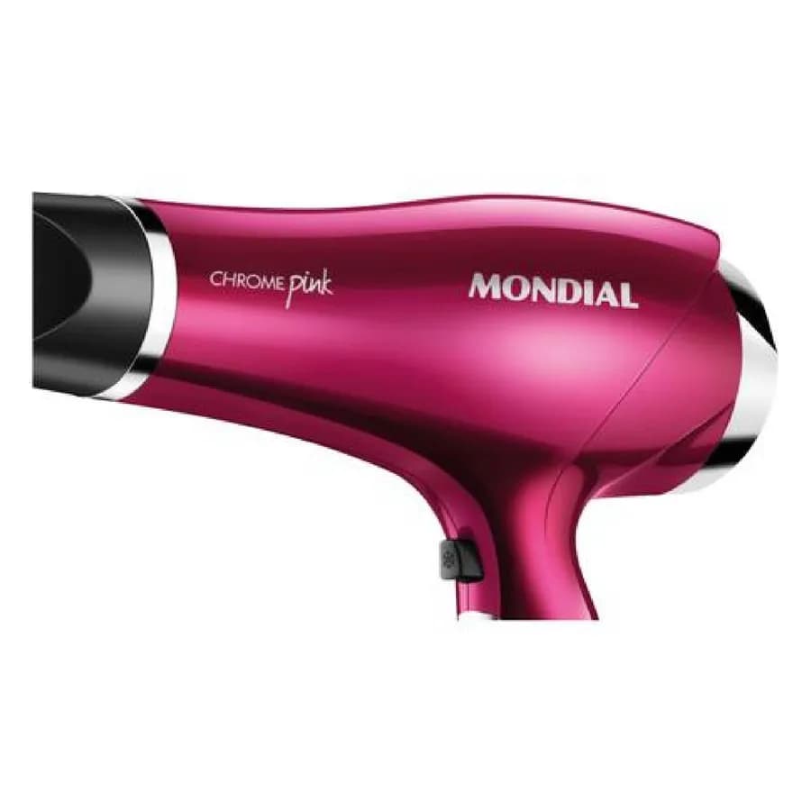 SECADOR DE CABELOS CHROME PINK - 2000W2