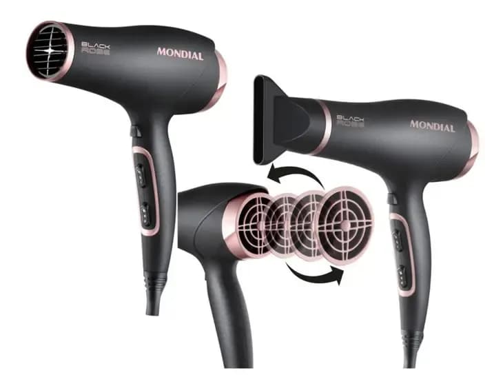 SECADOR DE CABELOSBLACK ROSE6