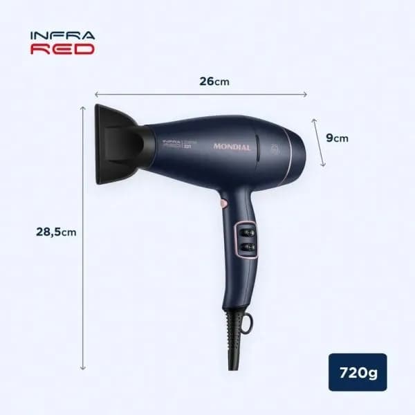 SECADOR DE PELO-INFRA RED3
