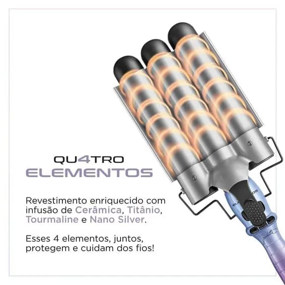 MODELADOR TRIONDAS COLORS QUATRO ELEMENTOS - BY JULIETTE4
