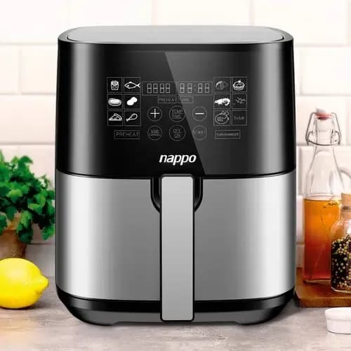FREIDORA SIN ACEITE NAPPO DIGITAL 8L NEGRA NEF-242 6