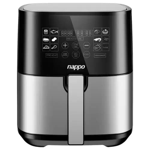 FREIDORA SIN ACEITE NAPPO DIGITAL 8L NEGRA NEF-242 1