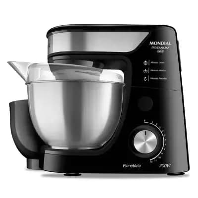 BATIDORA PLANETARIA 700W PREMIUM INOX - 2 BOLS