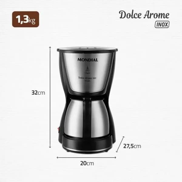 CAFETERA DOLCE AROME 30 - INOX 30 CAFECITOS2