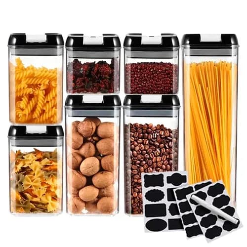 SET DE RECIPIENTES 7 PCS CROIX NEGRO 1