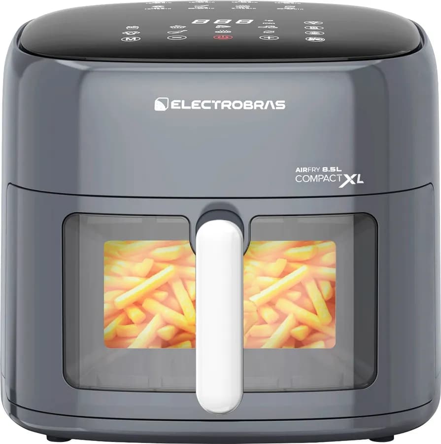 FREIDORA-A-AIRE-AIR-FRYER-DIGITAL-COMPACT-XL-8.5L-GRIS-ELECTROBRAS