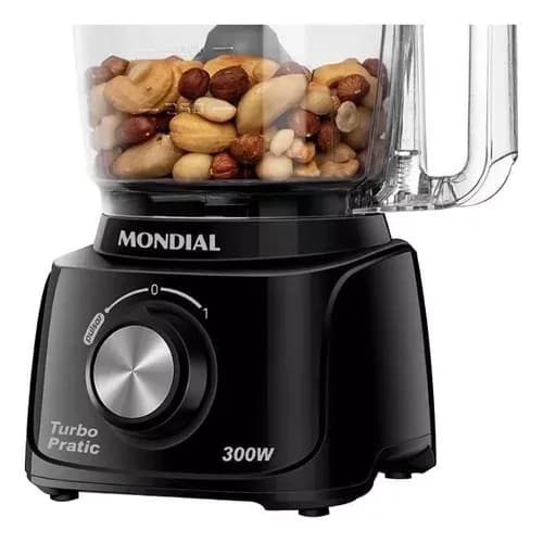 MINI PROCESADOR DE ALIMENTOS TURBO PRATIC 300W MP-16-B 6