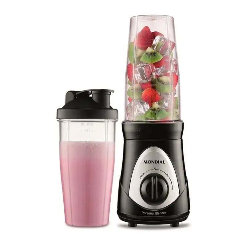 LICUADORA-PERSONAL-BLENDER-2-VASOS-DE-750ML-MONDIAL