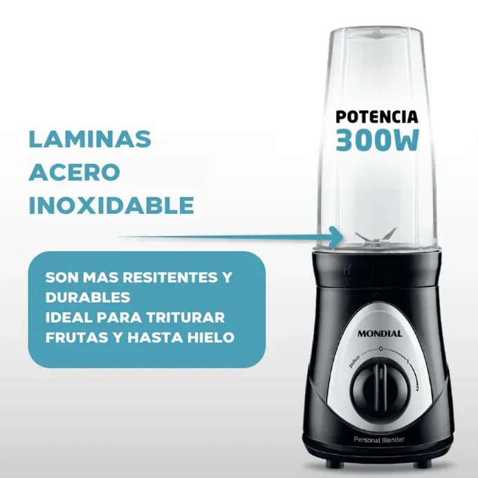 LICUADORA-PERSONAL-BLENDER-2-VASOS-DE-750ML-MONDIAL2