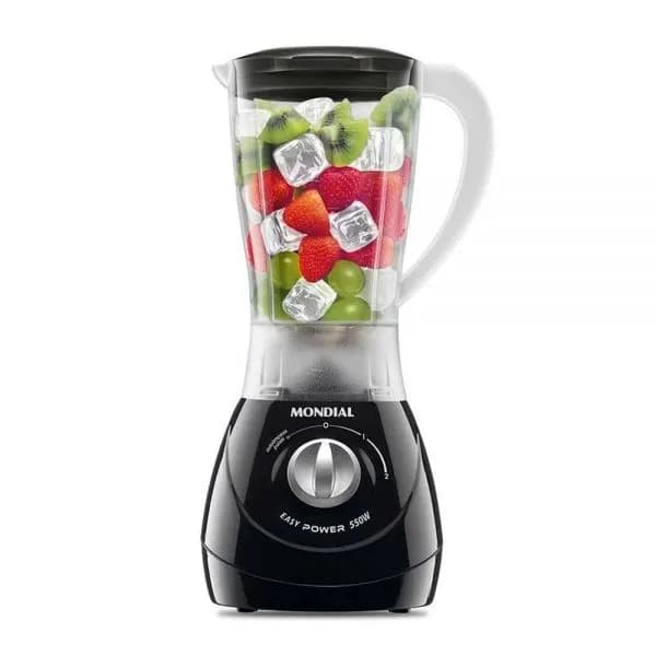 LICUADORA-NEGRA-EASY-POWER-BLACK-JARRA-PP-INQUEBRAVEL-2-VELOCIDADES-550W