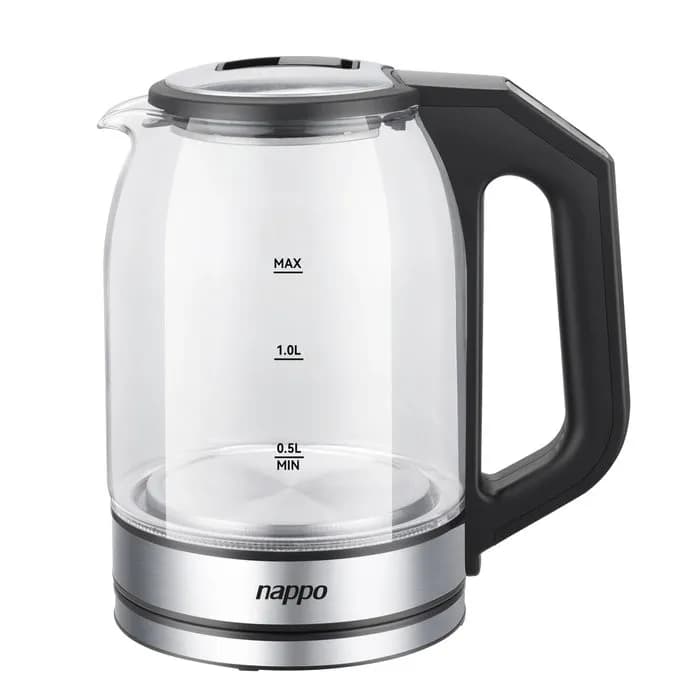 JARRA ELÉCTRICA DE VIDRIO NAPPO 1,6L C/CONTROL DIGITAL DE TEMPERATURA NEJ-309 1