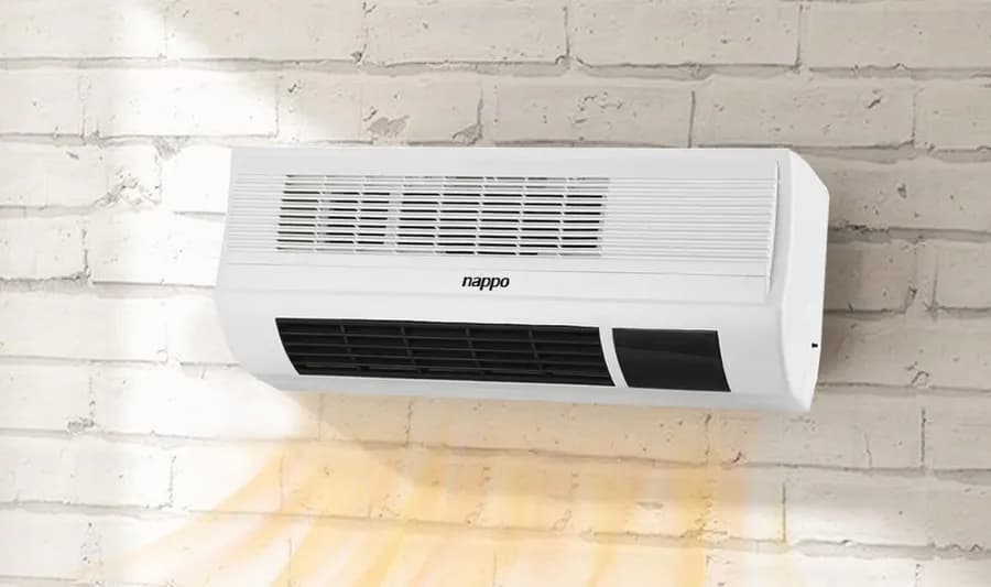 CALEFACTOR DE PARED ELECTRICO CON CONTROL REMOTO NAPPO NCE-262 2