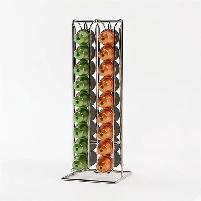 SOPORTE P/CAPSULAS NESPRESSO METAL 10x13x30CM 1