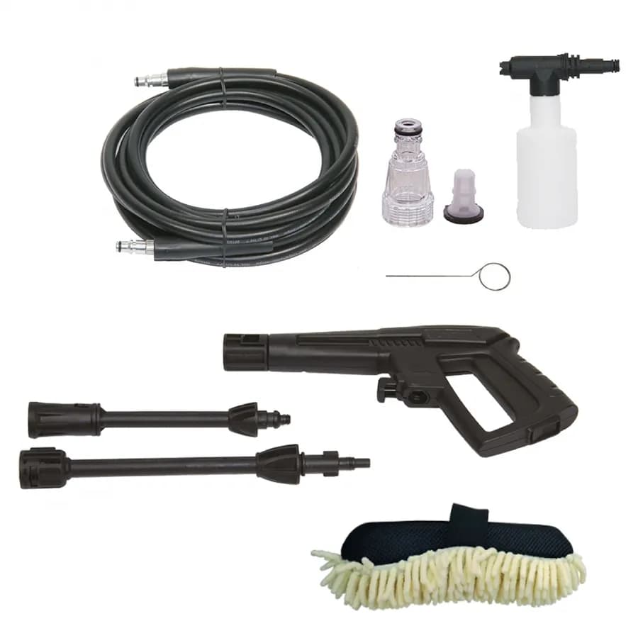 COMBO LIMPIEZA NAPPO: HIDROLAVADORA CON JABONERA NHH-018J + SOPLADORA ASPIRADORA 2 EN 1 NHJ-190 3