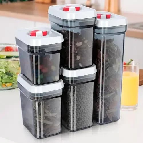 SET DE RECIPIENTES HERMETICOS 5 PCS CROIX 6