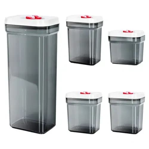 SET DE RECIPIENTES HERMETICOS 5 PCS CROIX 4