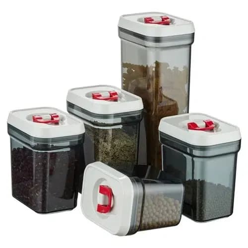 SET DE RECIPIENTES HERMETICOS 5 PCS CROIX 3
