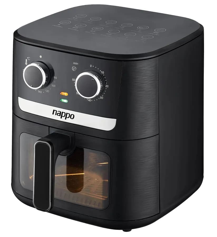 FREIDORA NAPPO SIN ACEITE MECANICA MASTER 7L NEF-245 NEGRA 2