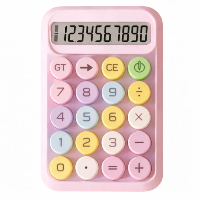 CALCULADORA MULTICOLOR