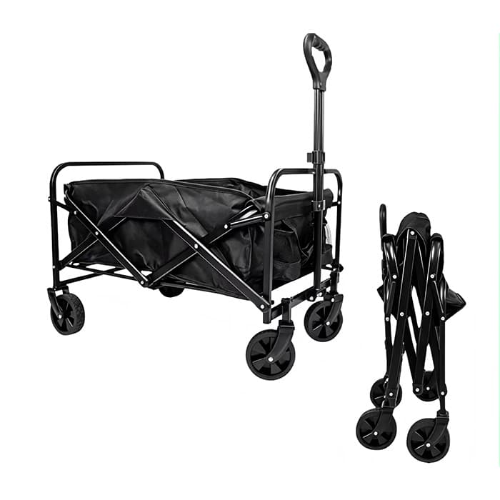 CARRO PLEGABLE C/RUEDAS 72X42X87CM HIERRO POLIESTER