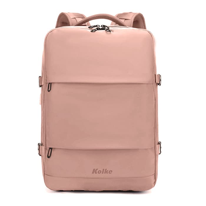 MOCHILA ANTI-ROBO JOURNEY KVM-654 ROSA - vista 2
