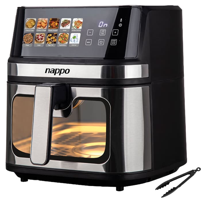 FREIDORA DIGITAL SIN ACEITE POWER 8L NAPPO NEF-258 1