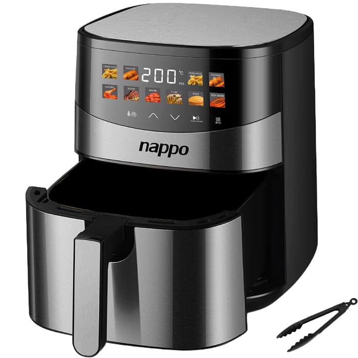 FREIDORA DIGITAL SIN ACEITE SHINE 6.5L NEF-259 NAPPO 1