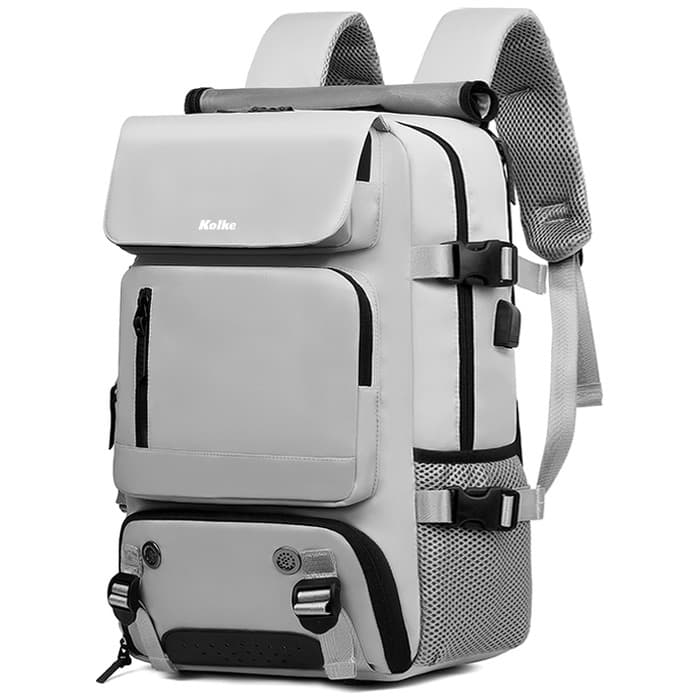 MOCHILA DE VIAJES HIKES KVM-720 GRIS