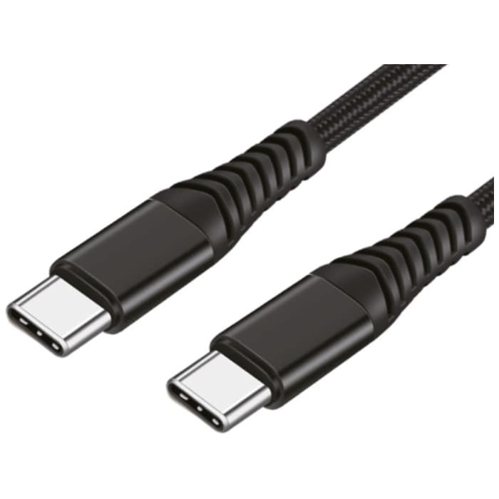 CABLE KOLKE USB C A USB C KCC-8744 NEGRO CAJA
