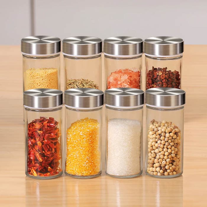 SET DE ESPECIEROS 20PCS (100ML) CON BASE GIRATORIA CROIX CME-035 - vista 4