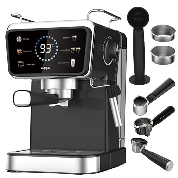 CAFETERA ESPRESSO BARISTA NAPPO BLEND PRO 7 EN 1 MULTICÁPSULAS NEC-319 MC 1