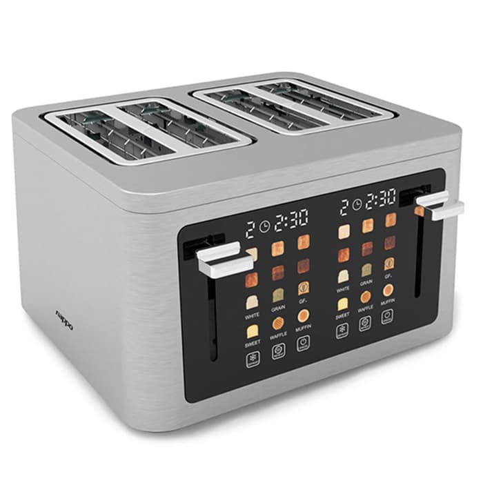 TOSTADORA TOUCH DIGITAL MULTIFUNCIÓN CUÁDRUPLE NAPPO NET-354 2