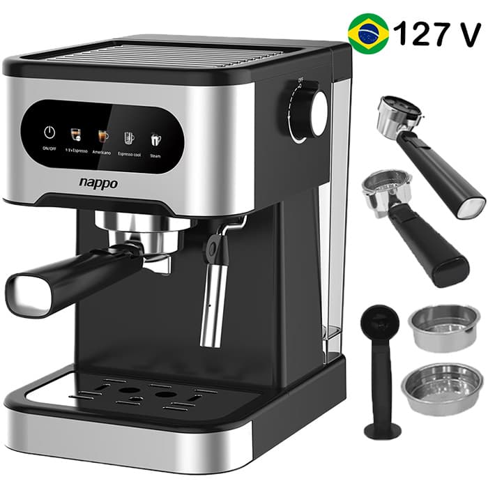 CAFETERA ESPRESSO BARISTA PRO 7 EN 1 NAPPO NEC-260 MC 127V 1