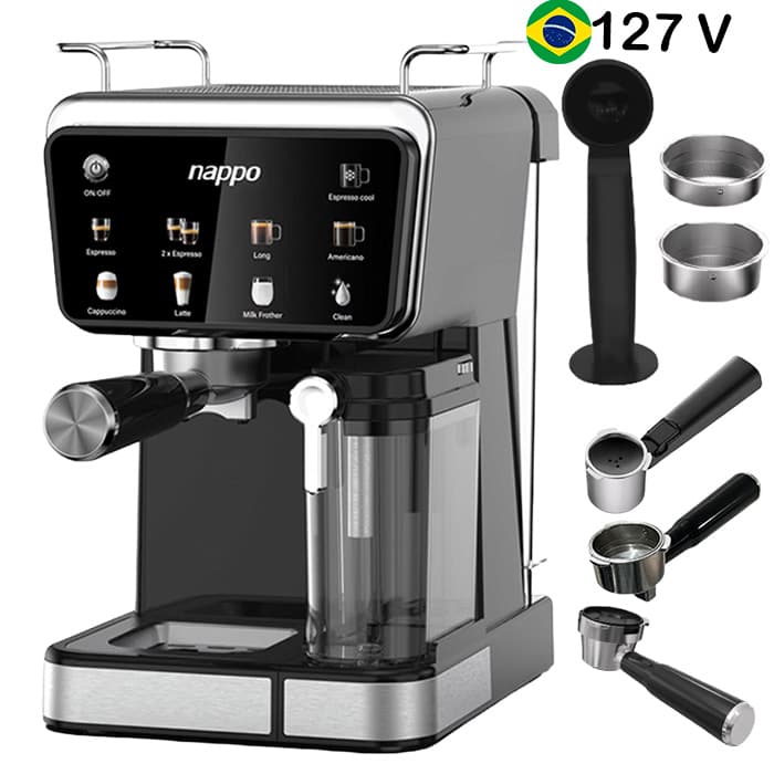 CAFETERA ESPRESSO BARISTA CRAFT PRO 9 EN 1 MULTICAPSULAS NAPPO NEC-282 MC 127V 1
