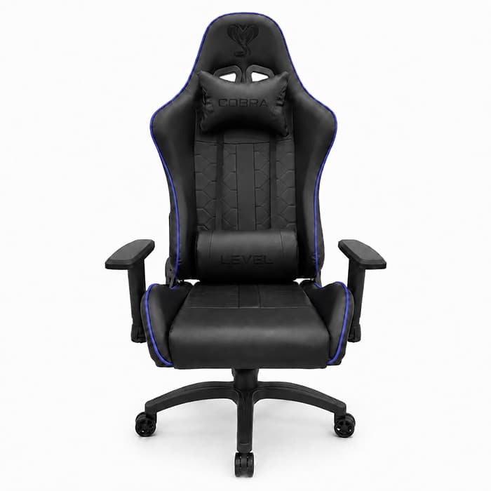 SILLA GAMER COBRA LEVEL NEGRA/AZUL