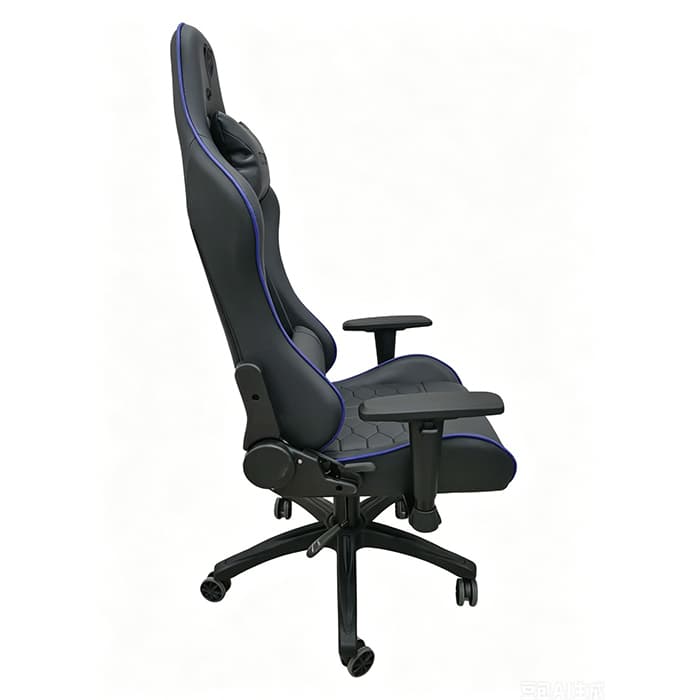SILLA GAMER COBRA LEVEL NEGRA/AZUL - vista 3