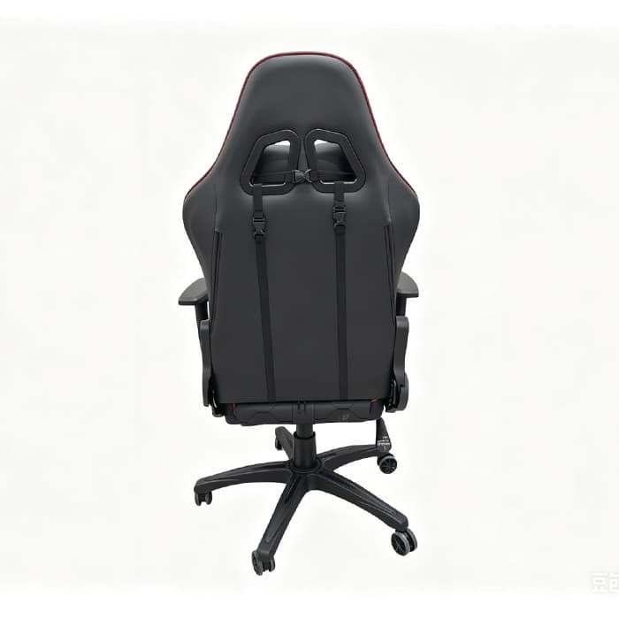 SILLA GAMER COBRA LEVEL NEGRA/ROJA - vista 2
