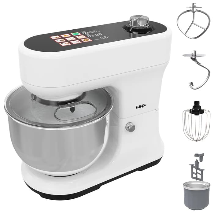 BATIDORA PLANETARIA NAPPO 9 EN 1 ICE CREAM NEA-341 BLANCA 2