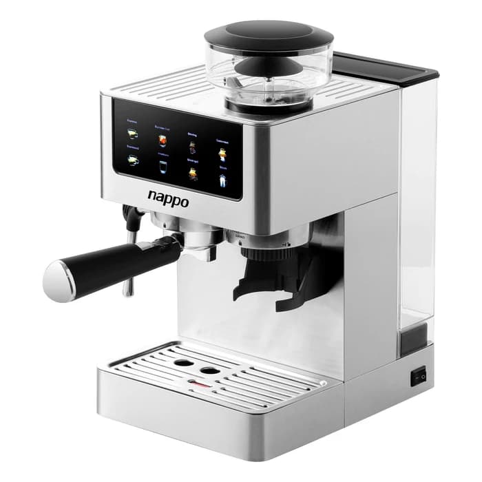 CAFETERA ESPRESSO BARISTA DELUXE 6 EN 1 C/MOLINILLO DE CAFE Y ESPUMADOR NEC-339 2