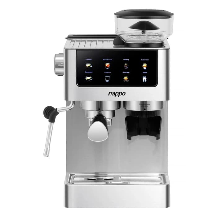CAFETERA ESPRESSO BARISTA DELUXE 6 EN 1 NAPPO CON MOLINILLO DE CAFE Y ESPUMADOR NEC-339 J 127V 5