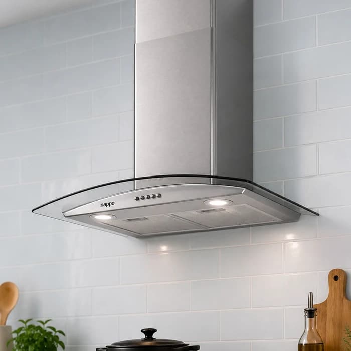 CAMPANA EXTRACTORA CURVA 60 CM NAPPO NEE-367 5