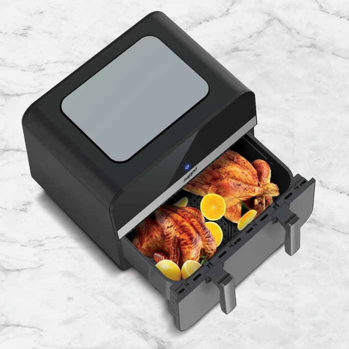 FREIDORA DIGITAL NAPPO SIN ACEITE DOBLE NUTRIFRYER 11L NEF-248 5
