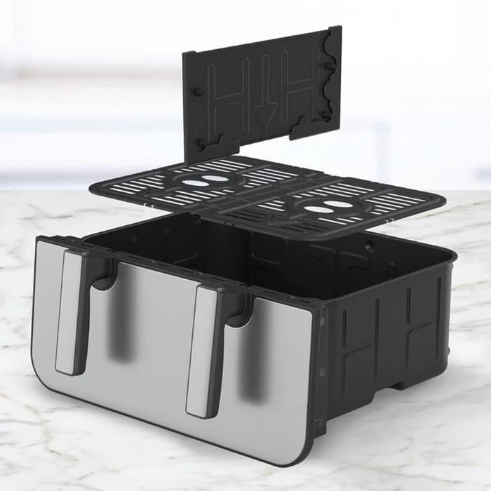 FREIDORA DIGITAL NAPPO SIN ACEITE DOBLE NUTRIFRYER 11L NEF-248 6