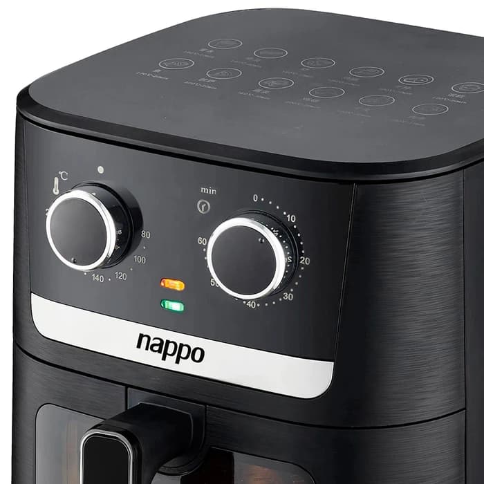 FREIDORA NAPPO SIN ACEITE MECANICA MASTER 7L NEF-245 NEGRA 5