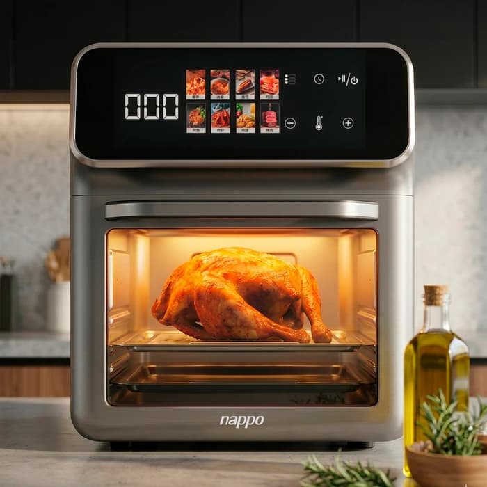 FREIDORA DIGITAL NAPPO S/ACEITE CHEF XL 10L NEF-223 6