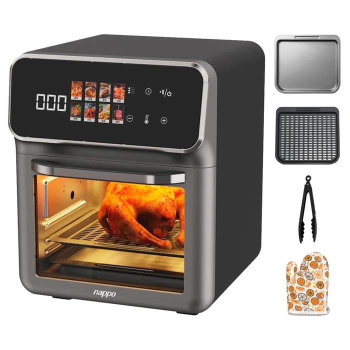 FREIDORA DIGITAL NAPPO S/ACEITE CHEF XL 10L NEF-223 1