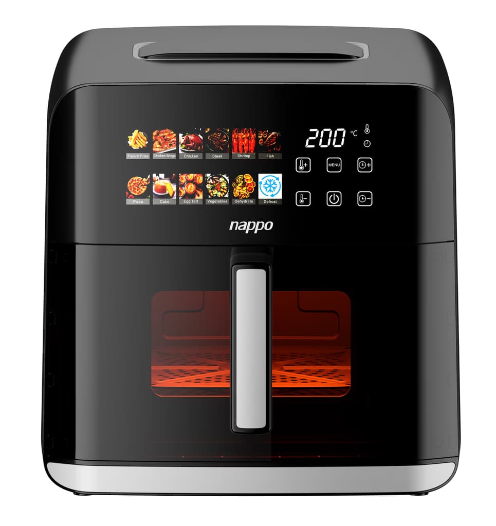FREIDORA SIN ACEITE DIGITAL NAPPO HEALTHY PRO 8L NEF-347 2