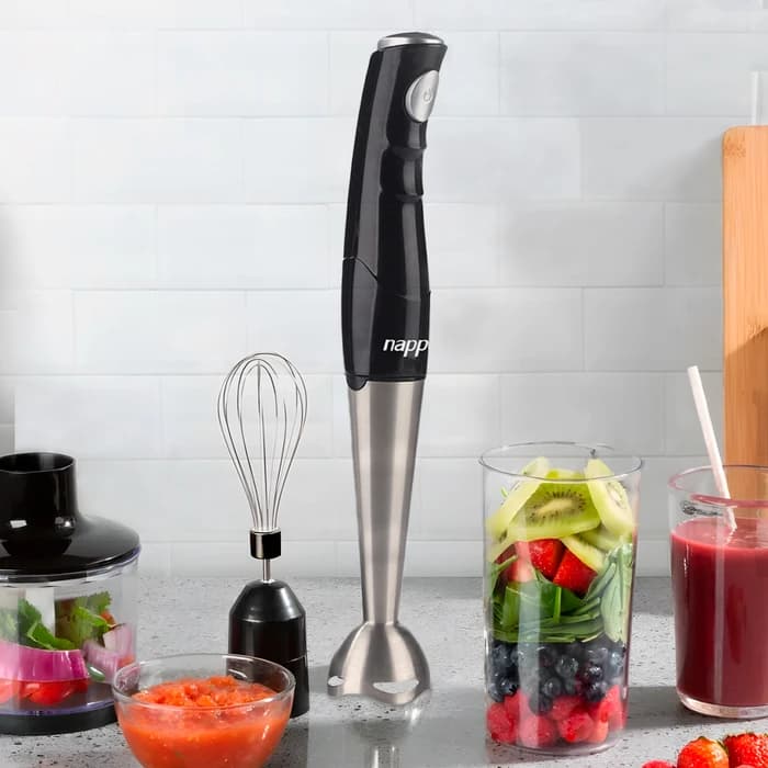 MIXER DE MANO CON BATERIA RECARGABLE NEM-151 6