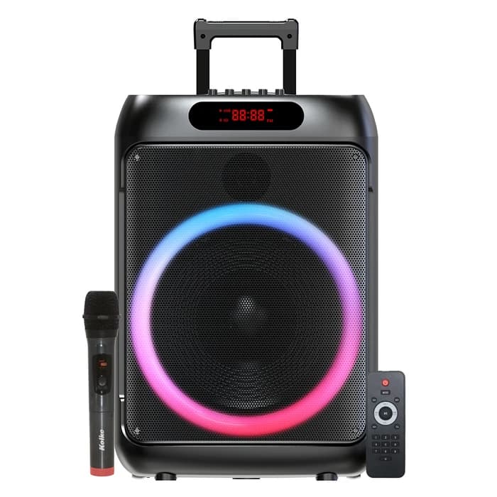 COMBO PARLANTE INALÁMBRICO DE 15'' FIESTA FX15 KPB-731 + BOLSO TÉRMICO OXFORD (BAJO) 24 LTS. + DE REGALO: VASO TÉRMICO KOLKE + PACK CERVEZA 2