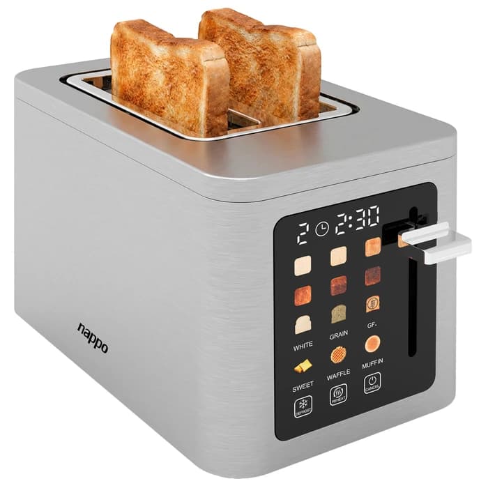 TOSTADORA TOUCH DIGITAL MULTIFUNCIÓN DOBLE NAPPO NET-355 1